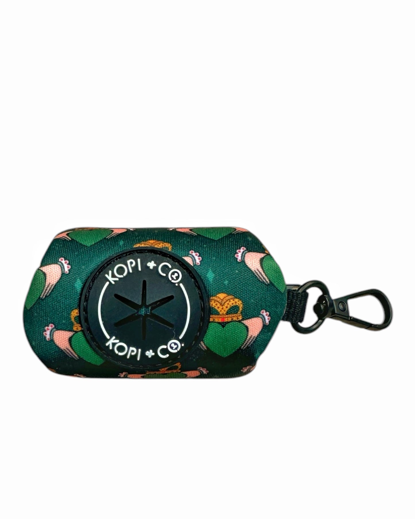 Claddog - Dark Emerald | Poo Bag Holder