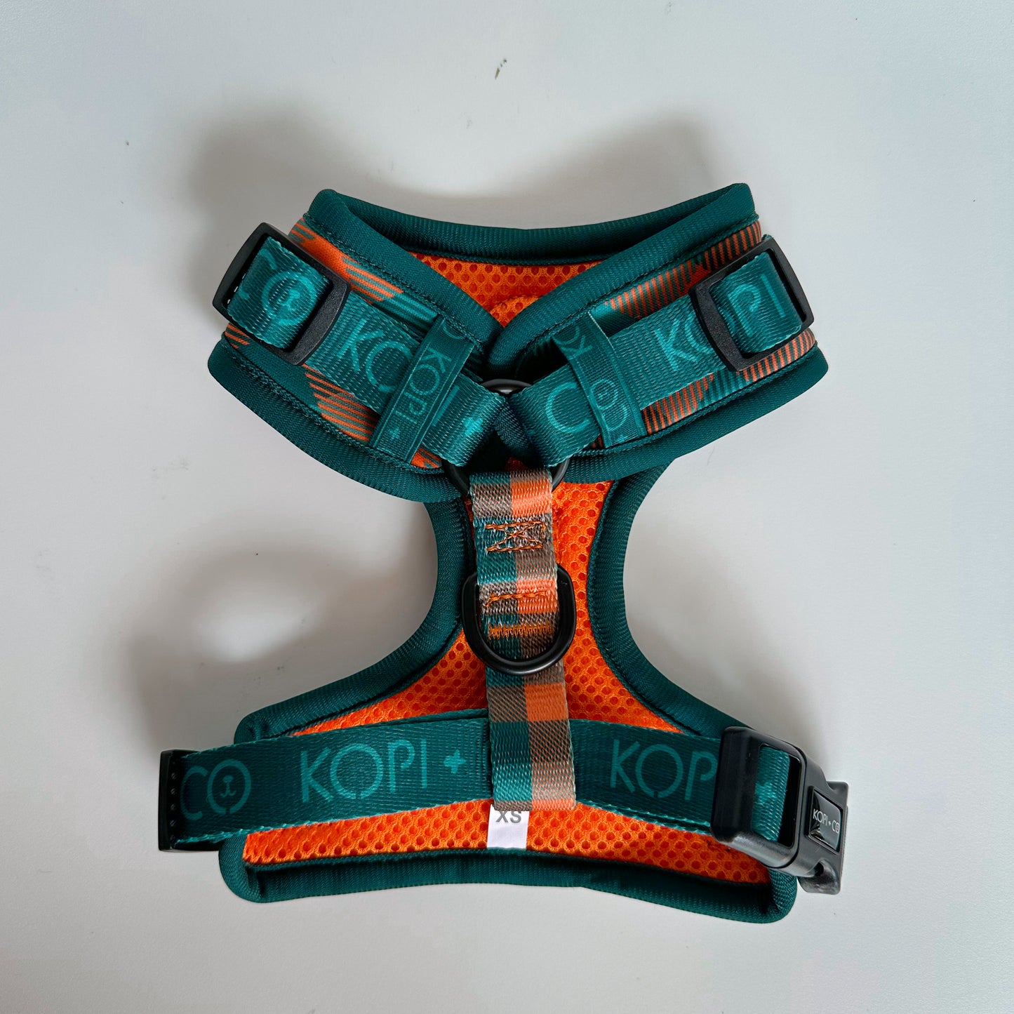 Barking Plaid| Adjustable Harness *XS and S*